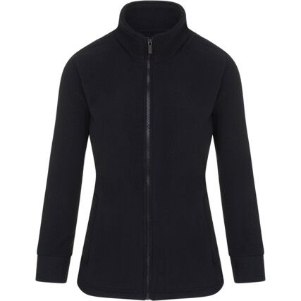 ALBATROSS FLEECE LADIES BLACK SIZE 16