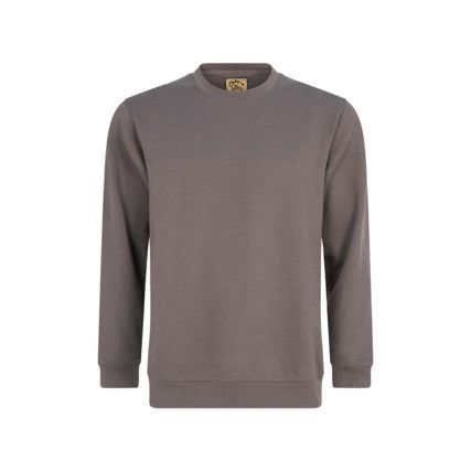 KESTREL EARTHPRO SWEATSHIRT (65%RECYC POLYESTER) (L) GRAPHITE