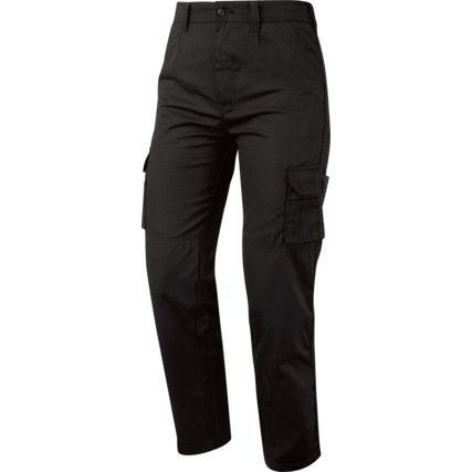 Condor, Combat Trousers, Women, Black, Poly-Cotton, Waist 29", Leg 32", Regular, Size 12