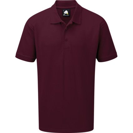 Eagle, Polo Shirt, Unisex, Burgundy, Cotton/Polyester, Short Sleeve, M