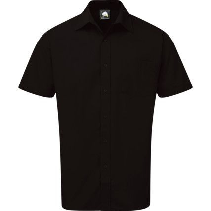 JC2075 ESSENTIAL S/SSHIRT BLACK 14.5"