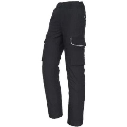 HERON EARTHPRO COMBAT TROUSER (40% RECYC POLYESTER) BLACK 28 S