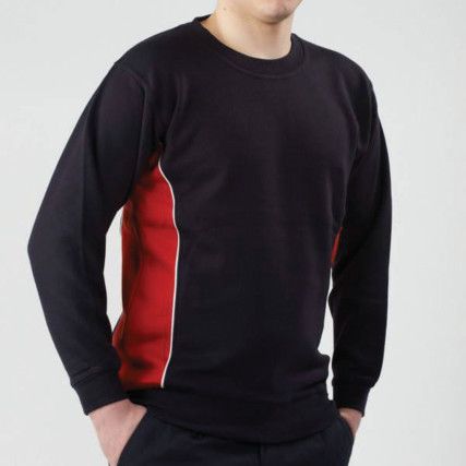 1290 Silverswift Two-Tone Sweatshirt Navy/Red (3XL)