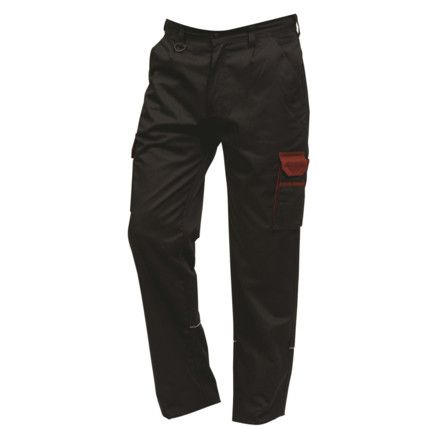 Silverswift Two-Tone Combat Trousers Black/Red (R32")