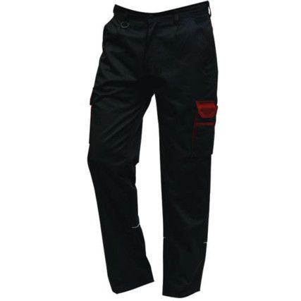 Silverswift Two-Tone Combat Trousers Navy/Red (S52")