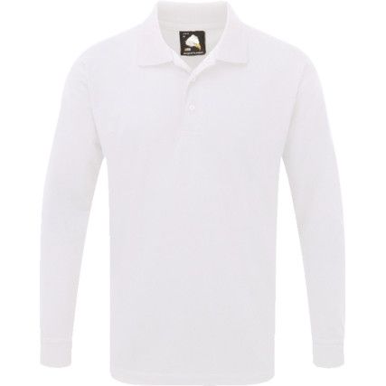 WEAVER PREMIUM POLO SHIRTL/SWHITE (L)