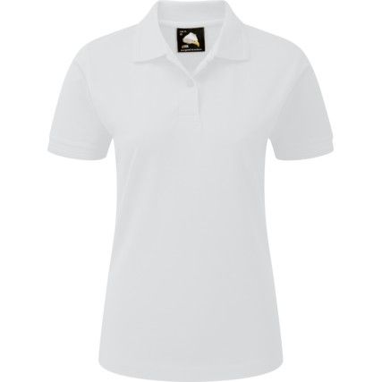 WREN LADIES PREMIUMPOLO SHIRTWHITE SZ 8