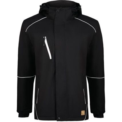 FIREBACK EARTHPRO JACKET (RECYCPOLYESTER) (XS) BLACK BLACK