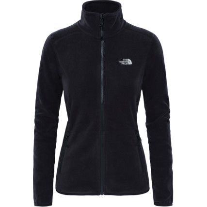 Fleece, Women, Black, Polyester, S