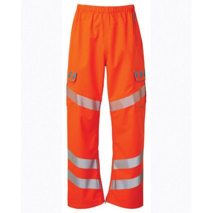 EVO251 Hi-Vis Evolution Over Trousers Orange (XS)