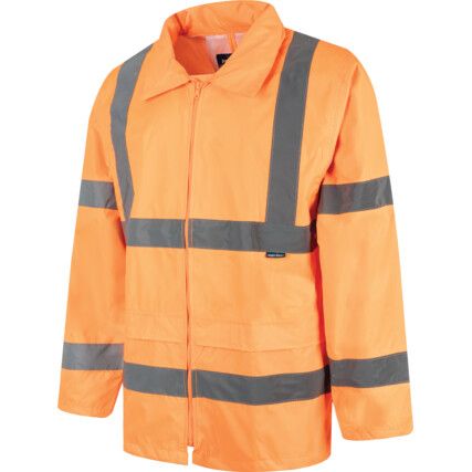 Jacket, Orange, Polyester, L