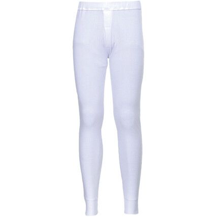 B121 THERMAL TROUSERS WHITE (S)