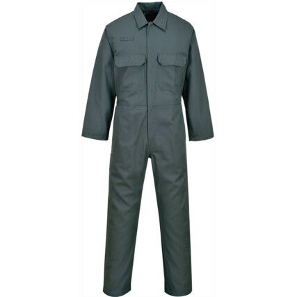 BIZ1 FLAME RETARDANT COVERALL GREEN (L)