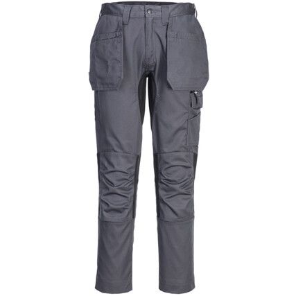 CD883 WX2 STRETCH HOLSTER TROUSERS METAL GREY (S-28)