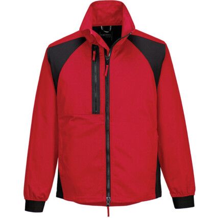 CD885 WX2 STRETCH WORK JACKET DEEP RED (L)