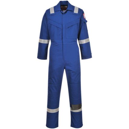 FR50 COVERALL FLAME RESISTANT ROYAL BLUE REGULAR FIT (2XL)