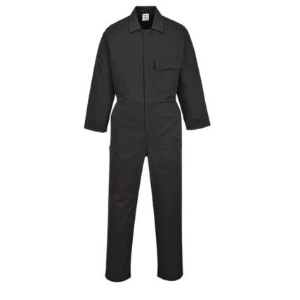 C802 Kingsmill Black Coverall (S)