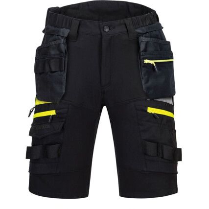 DX4 DETACHABLE HOLSTER POCKET SHORTS BLACK (S-40)