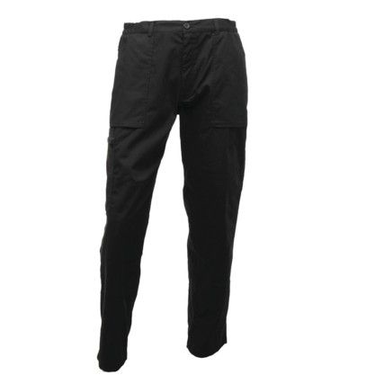 Action Trousers, Men, Black, Waist 34", Leg 29", Short