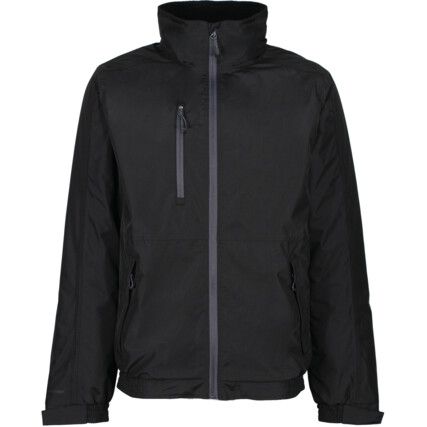 TRA213 HONESTLY MADE RECYCLED JACKET BLACK (XS)