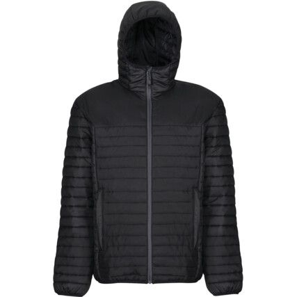 TRA423 HONESTLY MADE ECODOWN JACKET BLACK (S)