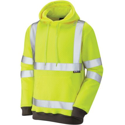 GOODLEIGH HOODED SWEATSHIRT YELLOW (3XL)