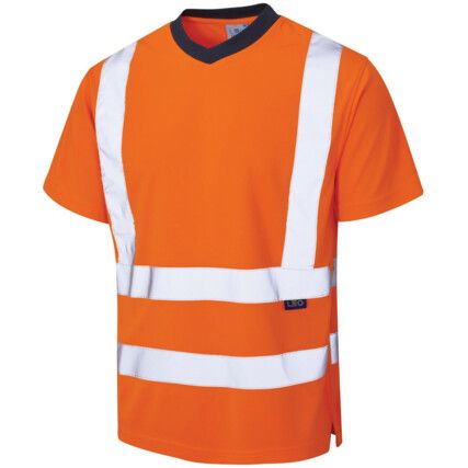 BRAUNTON COOLVIZ/ECOVIZ RPT-SHIRT ORANGE (L)