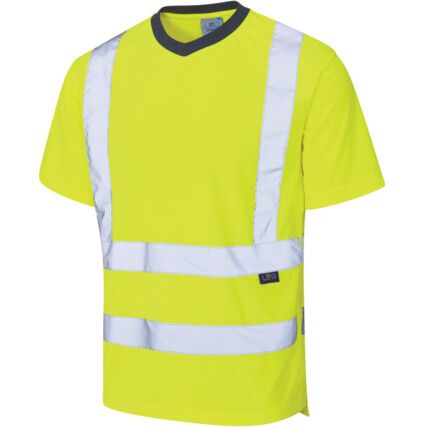 BRAUNTON COOLVIZ/ECOVIZ RPT-SHIRT YELLOW (2XL)