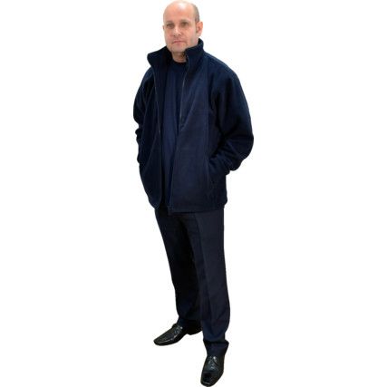 Fleece, Unisex, Navy Blue, Fleece, 2XL