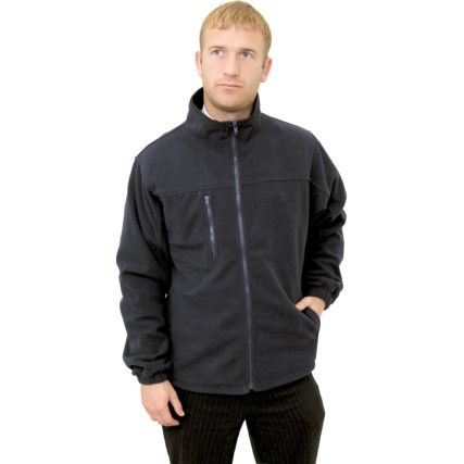 Fleece, Unisex, Black, Fleece, 2XL