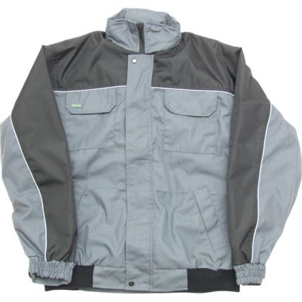 Sicilia, Tradesman Jacket, Men, Grey, Cotton/Polyester, 3XL