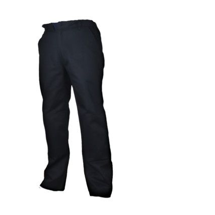 Work Trousers, Unisex, Navy Blue, Poly-Cotton, Waist 36", Leg 31", Regular