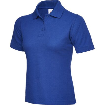 UC106 LADIES POLO SHIRT ROYALBLUE (S-12)(M)