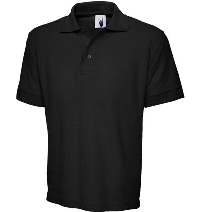 UC102 PREMIUM POLO SHIRT -BLACK- (L)