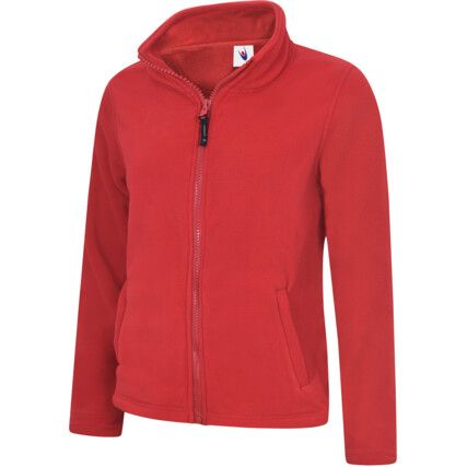 UC608 LADIES'S FLEECE RED (XS)