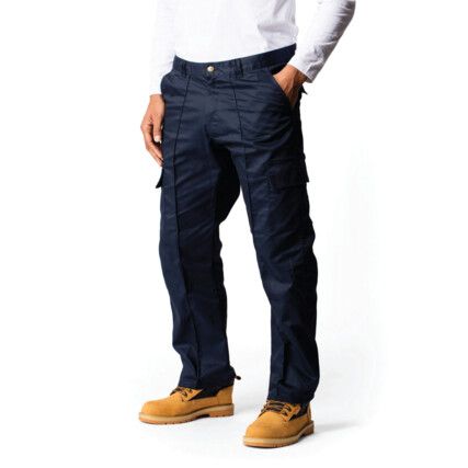 UC902 CARGO TROUSERS NAVY32" LONG