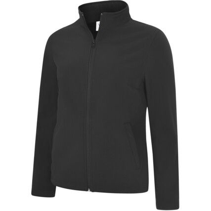 UC613 WOMEN'S SOFT-SHELL JACKET BLACK (M)