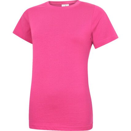 UC318 WOMEN'S T-SHIRT HOT PINK (XS)