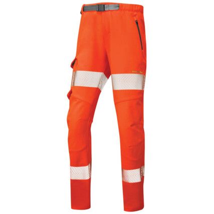 STARCROSS WOMENS STRETCH WORK TROUSER ORANGE XXS (R)