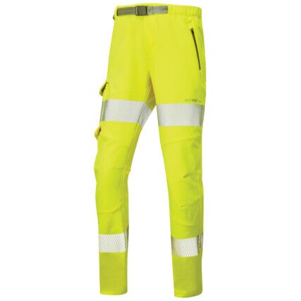 STARCROSS WOMENS STRETCH WORK TROUSER YELLOW XXS (R)