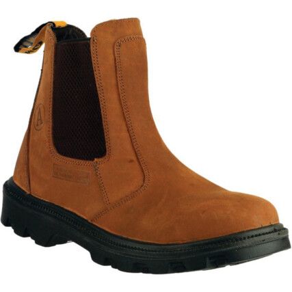 FS131 Brown Dealer Safety Boots - Size 6