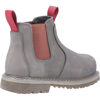 AS106 LADIES GREY DEALER BOOT (S-4)