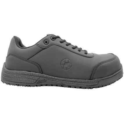 Ohio Unisex Safety Trainers, Size 10, Black, Recycled Microfibre Upper, Composite Toe Cap, S3, EN ISO 20345:2011