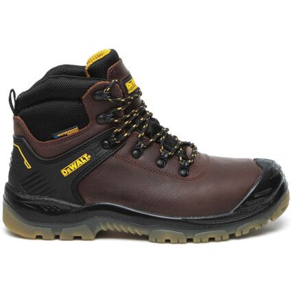 Newark, Unisex Safety Boots Size 7, Brown, Leather, Waterproof, Steel Toe Cap, Wide Fit