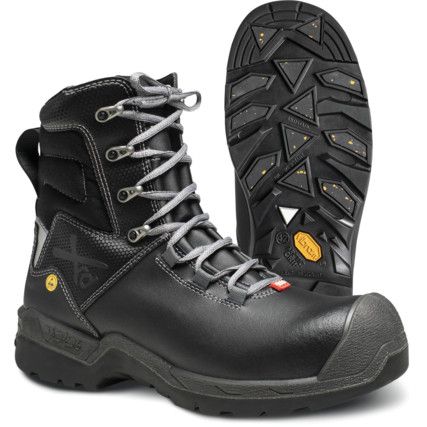 JALAS 1368 S3, HI, CI, AN, HRO,SRC BOOT BLACK SZ-35 UK-2