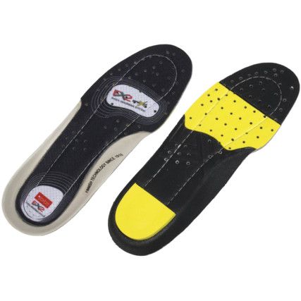 JALAS 8202 FX2 SUPREME EVA INSOLE BLACK/GREY SZ-35 UK-2