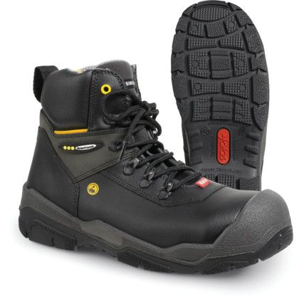 JALAS 1828 JUPITER S3, SRC, CI,HRO, HI BOOT BLACK SZ-35 UK-2