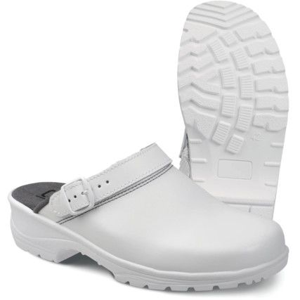 1493 PU COATED LEATHER OB, SRCNON-SAFETY GLOG WHITE SZ-35 UK-2