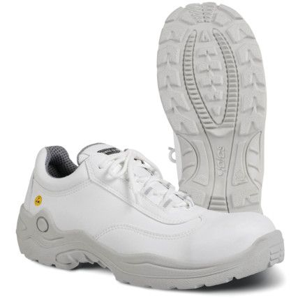 JALAS 6458 PRIMA S3, SRC SHOE WHITE SZ-44 UK-9.5