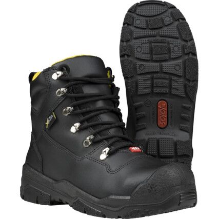 JALAS 1938 S3, SRC, HRO, M, CI,HI, AN BOOT BLACK (SZ-40 UK-6.5)